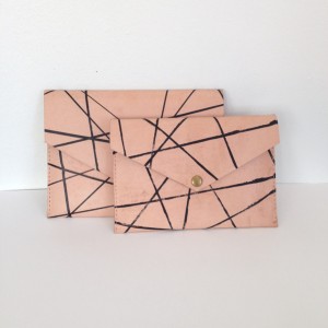 Hand Painted Envelope Clutch from Hatton Henry